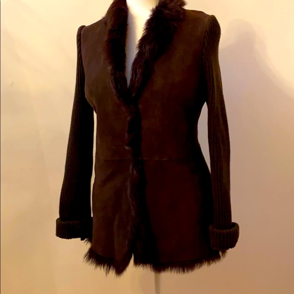 Joseph shearling fur jacket  - Medium